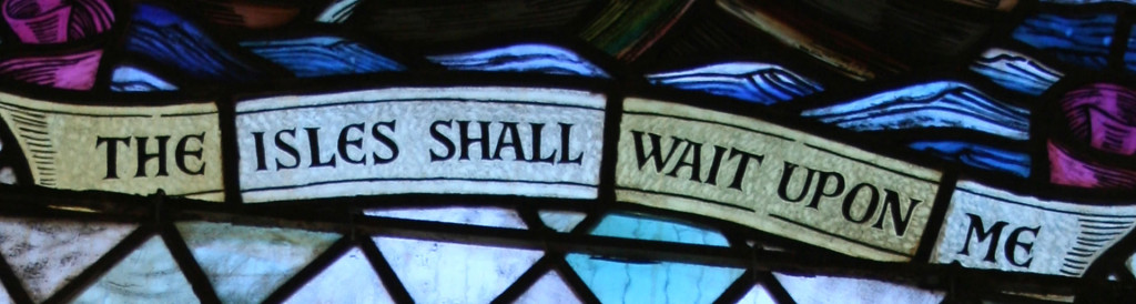 Portree Parish Church stained glass window