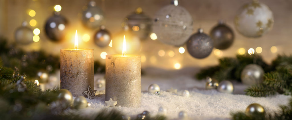 Second Sunday of Advent - two candles